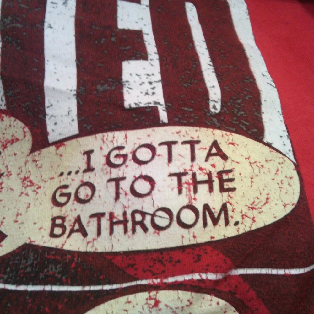 Marvel DEADPOOL T-Shirt RED size MEADIUM - Picture 3 of 9